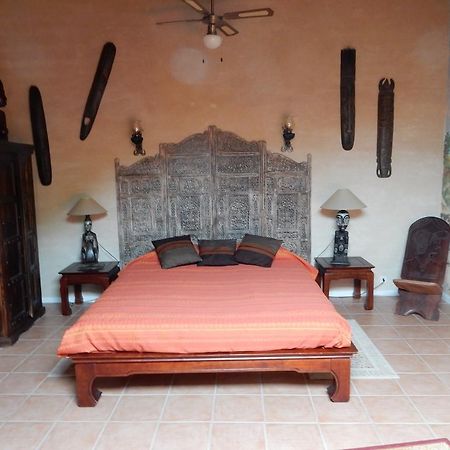 Le Chateau Des Estubiers Bed and Breakfast Sérignan-du-Comtat Esterno foto